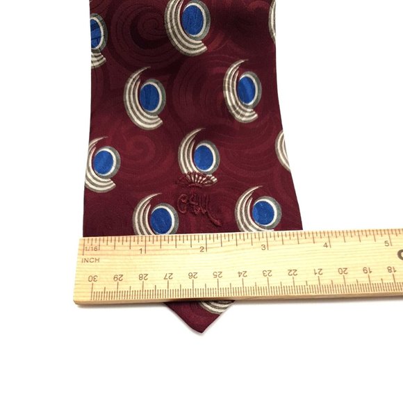 Countess Mara Gus Mayer Mens Tie New York Silk Accessory Business Dad Gift Work - Picture 4 of 7